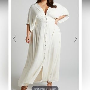 Showpo dress in white